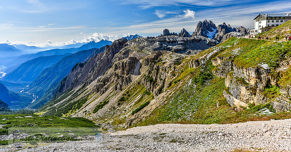 1188.2 Tre Cime Laveredo from 7621 ft (1 of 1)