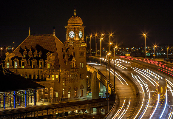main st station at night 6452.2 (1 of 1)